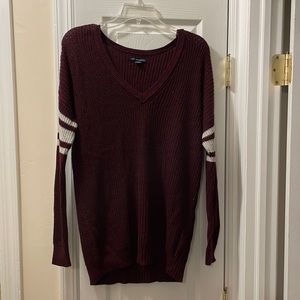 American Eagle V-Neck varsity Sweater